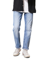 กางเกงยีนส์ผู้ชาย รุ่น SK857 BillyBlue 16oz. ทรงกระบอกเล็ก - สีอ่อน