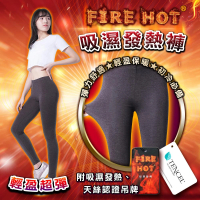 【5B2F 五餅二魚】現貨-吸濕發熱褲二件組-MIT台灣製造(最佳內著)