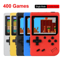 400 In 1 MINI Games Handheld Game Players Portable Retro Video Console Boy 8 Bit 3.0 Inch Color LCD Screen Games