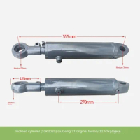 For Forklift Parts Tilting Cylinder Tilting Cylinder Assembly(10K2020)with earrings Liugong original 3T High Quality Accessories