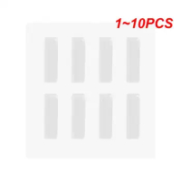 1~10PCS Anti-collision sticker household door handle silicone refrigerator door rear cabinet anti-collision transparent mute bar