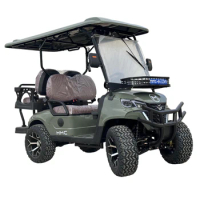 New Design Off-Road Tire Golfs Electric Carts CE DOT Certification Sightseeing 4 6 Seats Buggy Electric Golf Cart