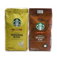 【星巴克 Starbucks】黃金烘焙綜合咖啡豆/早餐綜合咖啡豆(1.13kg/任選2包組)