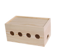 現貨清出單品 實木集線盒 電線收納盒 電源線整理線盒