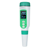 Digital Salinity Meter Color Screen Display Electronic Waterproof Refractometer Portable Salinity Meter Salimeter Pen Type