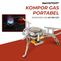 Kompor Gas Lipat Portabel Outdoor Camping Stove - WSS-201