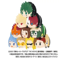 8cm Mochi Mascot Plush Doll Anime Boku no My Hero Academia Cartoon Pendant Cotton Cute Bag Pendants Toys