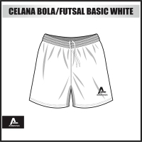 Celana Pendek Putih s | Celana Kolor | Celana Olahraga Sepak Bola Futsal Original Angkasa Apparel