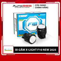 Đèn bi gầm ô tô X-Light F10 NEW (2025) siêu sáng 3.0 inch | Nhiệt màu 4800K | Lắp đặt cho nhiều dòng