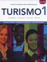 Turismo 1 (A1-A2) - Libro del alumno+Cuaderno de ejercicios+audio descargable 課本+練習本+音檔線上下載  Ana Isabel Balnco  SGEL