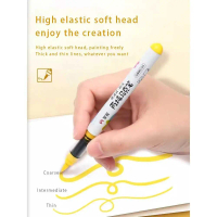 GRASP PRO liquid acrylic brush marker / spidol akrilik/spidol penebal garis crayon (satuan) MKB2309