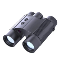 8X32 3000m Long Distance Different Axis Waterproof LED Light Double Nitrogen Binocular Rangefinder Range Finder for Bird Hunter