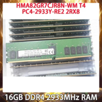 1 Pcs RAM 16GB DDR4 2933MHz PC4-2933Y-RE2 2RX8 HMA82GR7CJR8N-WM T4 For SK Hynix Server Memory