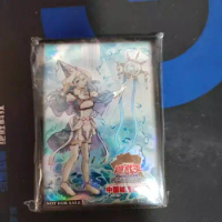 70Pcs Yugioh Master Duel Monsters Aquamancer of the Sanctuary Collection Official Sealed Card Protector Sleeves