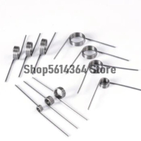 10Pcs 0.3 0.4 0.5mm 304 Stainless Steel Small V Shaped Coil Torsion Spring 90 135 175 180 degree