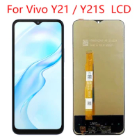 6.51" For VIVO Y21S V2110 LCD Display Screen+Touch Panel Digitizer For VIVO Y21 V2111 LCD With Frame Assembly LCD