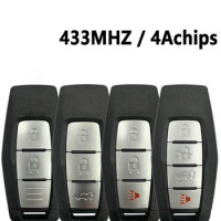 FCC ID: KR5MTXN1 For Mitsubishi Outlander 2021 2022 2023 433MHz 4A Chip 2/3/4 Button Key Fob Smart Remote Control