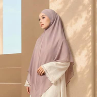 Khimar Bandana - Hijab Syari- Zeya Khiban by Fasa Hijab Nude