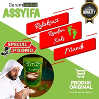 garam AS SYIFA HERBAL DAUN BIDARA terapi mandi dan relaksasi luar dan dalam 200gr