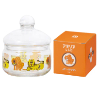 【ADERIA】昭和糖果罐 玻璃罐 小老虎 360ml(玻璃罐)