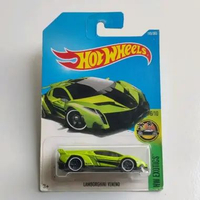 Hot Wheels Lamborghini Veneno Green Free Protektor - HW EXOTICS