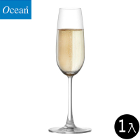 【Ocean】香檳杯210ml 1入 Madison系列(香檳杯 玻璃杯 高腳杯)