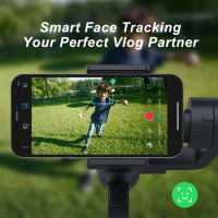 Funsnap Capture 2S 3-Axis Gimbal Stabilizer for iPhone 14 13 12 Pro Max XS X XR Samsung s23 Android Smartphone with Focus Wheel