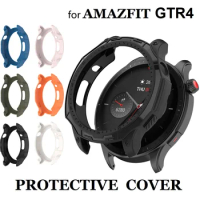 30PCS Protective Case for Amazfit GTR4 Smart Watch Soft TPU Bumper Shock-Proof Protector Cover for Amazfit GTR 4
