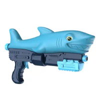 Sharks Soaker Guns Unique Shape Squirt Guns Toy High Capacity Super Soaker With Long Range