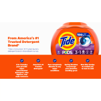 New BLUE Tide PODS 3in1 Laundry Spring Meadow Capsule refill pack 38 pods x2 pack SG Dispatch