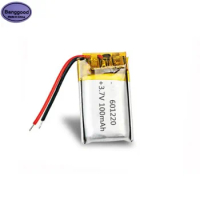 3.7V 100mAh 601220 061220 Lipo Polymer Lithium Rechargeable Li-ion Battery Cells Fit 601221 061221 Model Toys Powerbank Battery