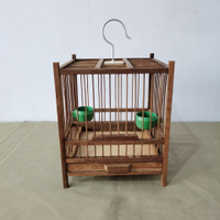 鳥籠竹製純手工小方籠適合養繡眼貝子黃鳥做工精細結實耐用