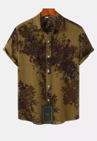 Twenty Eight Shoes Printed Short-Sleeved Shirt YL-C19