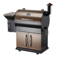 OEM Temperature Control Large Cooking Area Smokers Portable Electric BBQ Pellet Grill Ovens