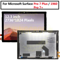 For Microsoft Surface Pro 7 Plus LCD Pro 7Plus for Surface Pro 7+ LCD Display Touch Screen Digitizer Glass Panel Assembly 1960