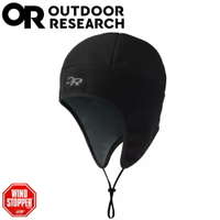 【Outdoor Research 美國 PERUVIAN 防風保暖帽《黑》】243546/毛帽/刷毛帽/休閒帽