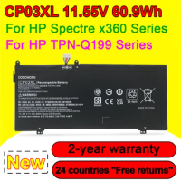 CP03XL Battery For HP Spectre x360 13-ae049ng 13-ae040ng 13-ae011ur 13-ae052nr CP0306XL HSTNN-LB8E 3ICP4/85/98 11.55V 60.9Wh