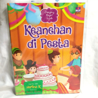 BUKU CERITA KEANEHAN DI PESTA - Herlina k