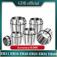 COD: ER11, ER16, ER20, ER25, ER32, ER40 — collets, drill chucks, machining tools, milling cutters, t