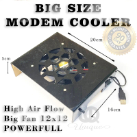 Big Size Modem Cooler Fan Modem Kipas Pendingin Besar STB TV box Laptop