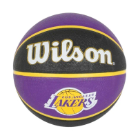 【WILSON】Wilson NBA Team 籃球 7號 隊徽球 耐磨 橡膠 室外 湖人隊(WTB1300XBLAL)