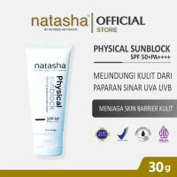 NATASHA SKINCARE Physical Sunblok SPF50 Edelweiss UV Filter Sunblock Perawatan Wajah Muka
