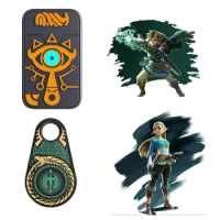 New Amiibo Universal miibolink Bluetooth Keychain 52 NFC Card Zelda Jet Bros for Nintendo Switch Console Board Game Accessories