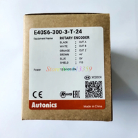 1 ชิ้น E40S6-100-3-T-24 E40S6-200-3-T-24 E40S6-300-3-T-24 เครื่องเข้ารหัสโรตารีใหม่และของแท้