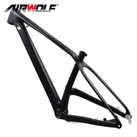 AIRWOLF 27.5er Full Carbon MTB Frame Modern Geometry 148mm Boost 15.5/17/18.5/20.5inch Mountain Bike Carbon Frame 27.5 plus