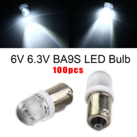 Mentol Lampu LED Putih 8000K BA9S untuk Mesin Pinball — Set Bahagian Pengganti