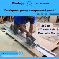 Tracksaw Dudukan Circular Saw – Potong Lurus Presisi Tanpa Table Saw | Woodenjoy X DND
