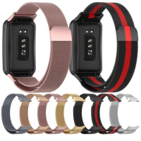 Magnetic Loop Strap For OPPO Watch Free Smartwatch Wristband Metal Stainless Steel Band For OPPO Watch Free Correa