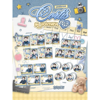 [ DIMISEAN ] SET CARD DES, STICKER, NOTE, BADGE 'DENIM DREAMS'
