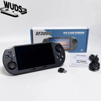 SF3000 Retro Handheld Game Console 4.5 Inch IPS Screen Games Machine Wireless Mini Portable Game Pla